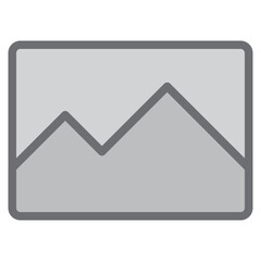 Image color line style icon