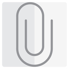 Cliper flat style icon