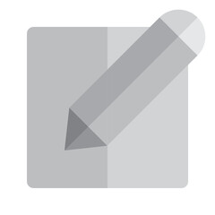 Edit flat style icon