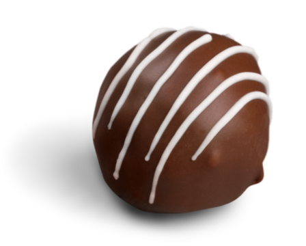 Milk chocolate candy , praline , truffle