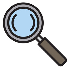 Search color line style icon