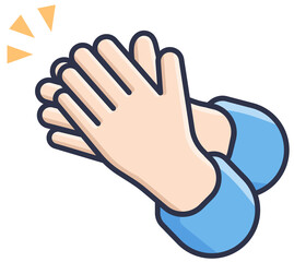 Hand gestures Clapping hands