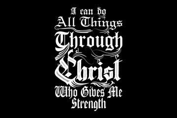 Christian t-shirt design