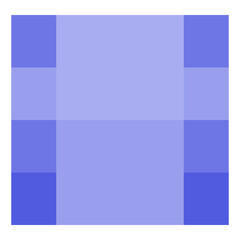 Vedio player flat style icon