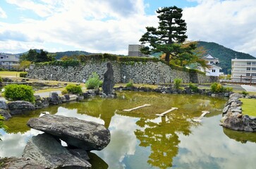 田辺城 本丸石垣