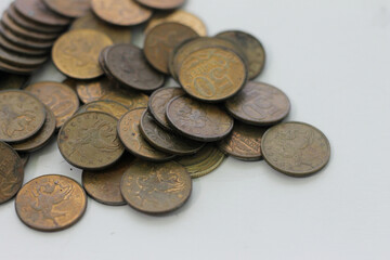pile of coins