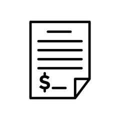 bill icon design vector template