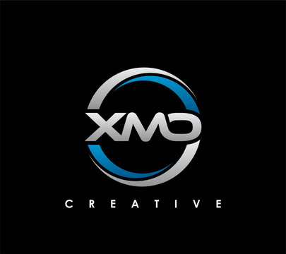 XMO Letter Initial Logo Design Template Vector Illustration