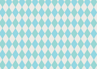 かわいいアーガイル柄のシームレスパターン｜mayucolor05