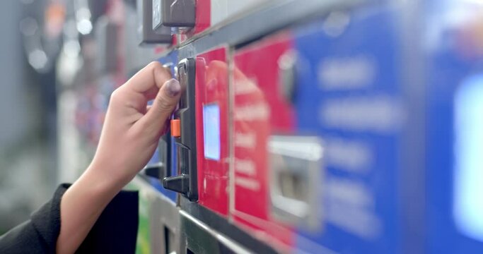 Coin operated washing machine with automatic system  by using the 10 baht coin of Thailand.