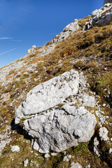 Karwendelgebirge bei Mittenwald in Oberbayern