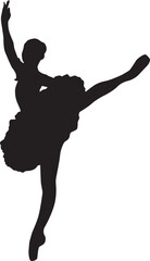 ballet dancer silhouettes