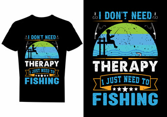 Fishing t shirt design