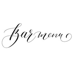 Hand drawn copperplate spenserian wedding lettering 