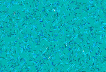 Dark blue, green vector pattern with narrow lines.