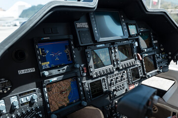 helicopter dashboard