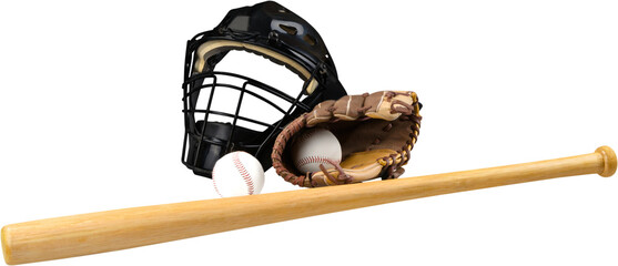 Baseball Equipment - Isolated