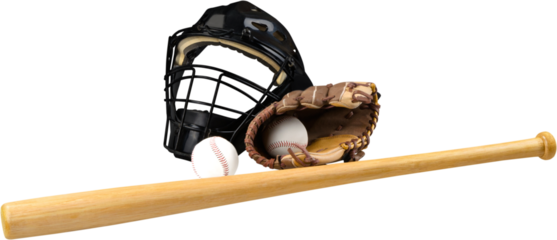 Baseball Equipment - Isolated