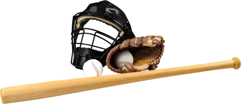 Baseball Equipment - Isolated