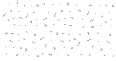 geometric abstract pattern party festive confetti