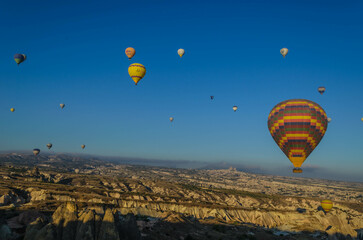 Obraz premium hot air balloon in the Cappadocia Turkey