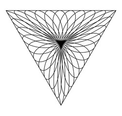 guilloche triangle 7