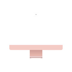 Apple Mac Pink Transparent Background PNG 