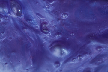 Space color slime background or texture closeup