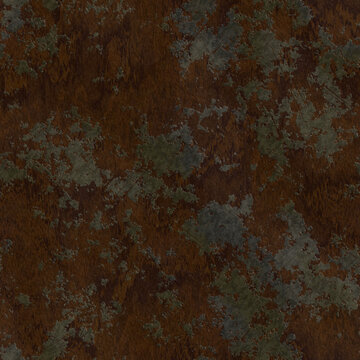 Rusty metal seamless texture, detailed grungy metal. Detailed rust, dirt and scratches, realistic metallic look