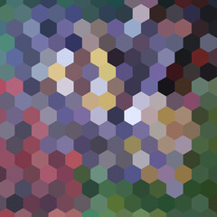 Fototapeta na wymiar color wallpaper with interconnected hexagons