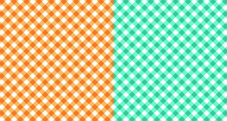 seamless orange and green background design (used as fabric, wallpaper, pattern)