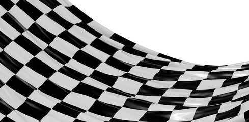 Obraz premium background of checkered flag pattern