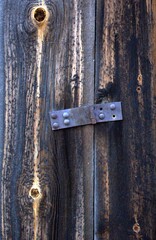 Lavatory at their summer cottage, front and back background blurred