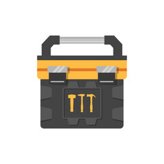 Toolbox container vector isolated illustration