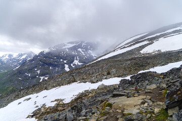 Fototapeta na wymiar Norwegian mountain landscape
