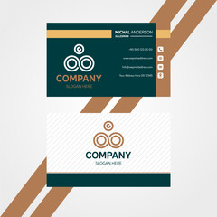 Classic Business Card Design Template 