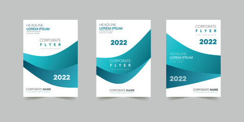 Corporate annual report Leaflet Brochure Flyer template design, book cover layout design, abstract business presentation template, a4 size.