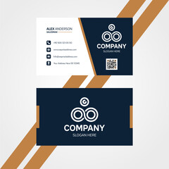 Modern Luxury Business Card Design Template 