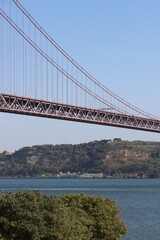 Suspended bridge Lisbon 