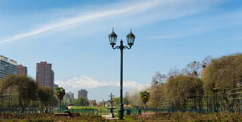 Parque araucano, las condes, chile