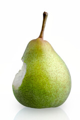 bitten pear