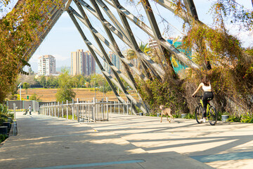 Parque araucano, las condes, chile