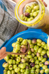 delicious Spanish olives