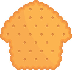 House cracker icon cartoon vector. Cookie food. Cake snack