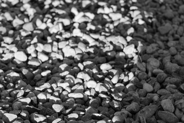 black and white stones 