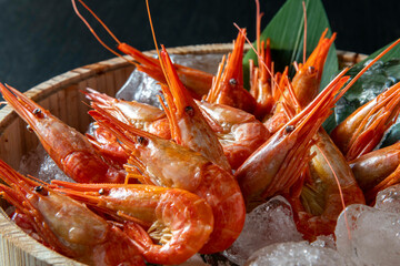 新鮮で美味しいエビ