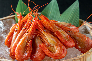 新鮮で美味しいエビ