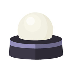 Illumination urban garden floor lamp flat. Street light outside building courtyard fixture. Modern classic style different size design pathway flowerbeds yard electricity appliance road isolated