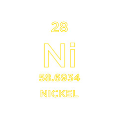 Periodic Table design vector illustration.