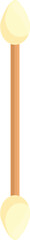 Clean swab icon cartoon vector. Sterile pick. Medical swab